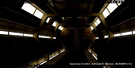 Spaceship Corridor preview image 1